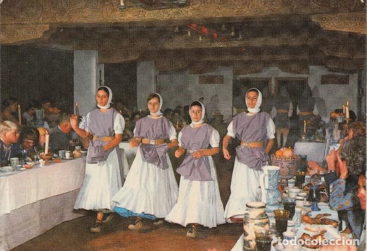 Postcards: N&ordm; 31405 POSTAL HOSTERIA DEL MAR PE&Ntilde;ISCOLA CASTELLON CENAS MEDIEVALES DEL PAPA LUNA