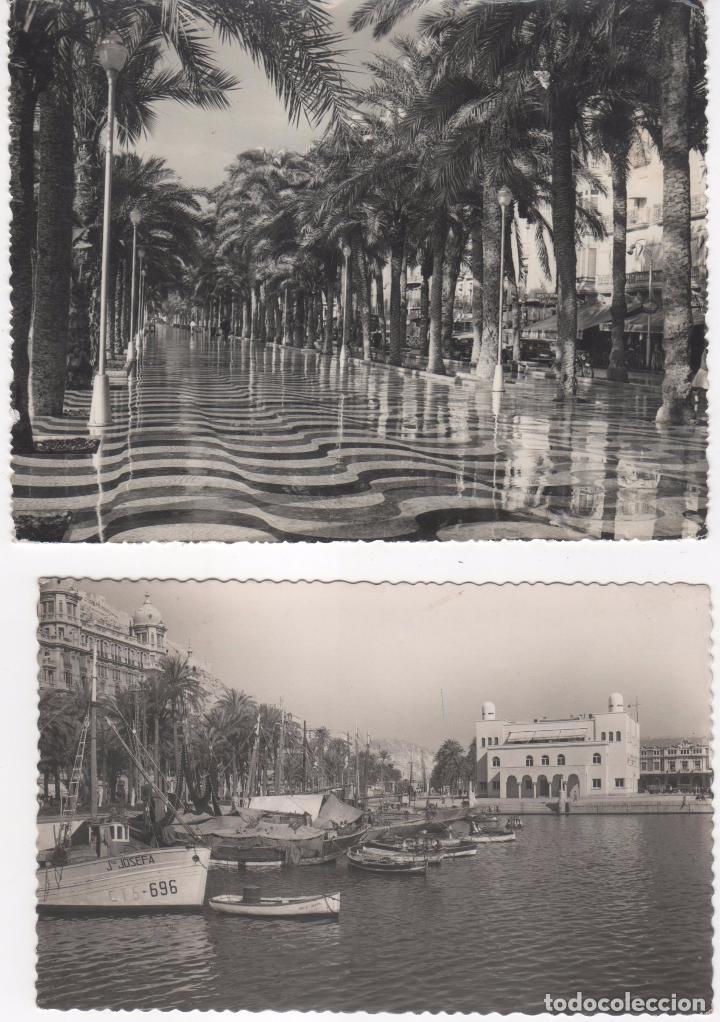 Postais: 4 Antiguas Tarjetas Postales de Alicante . Ver fotos. 3 de ellas circuladas