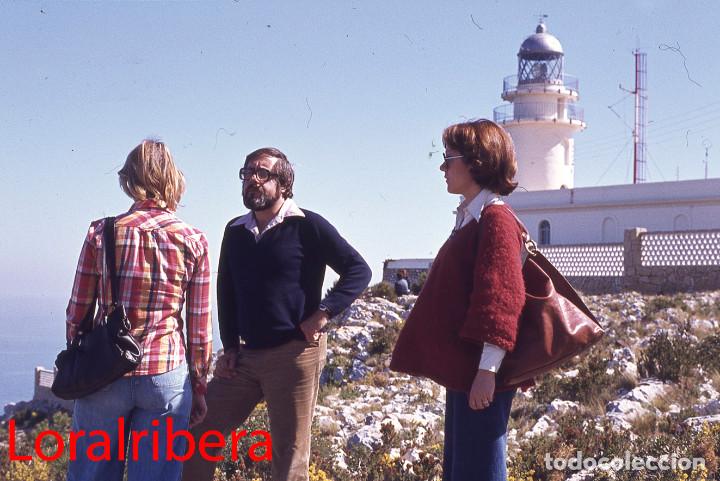 Cartes Postales: DIAPOSITIVA ESPA&Ntilde;A ALICANTE J&Aacute;VEA CABO SAN ANTONIO FARO 1977 AGFACOLOR 35MM SLIDE SPAIN PHOTO FOTO
