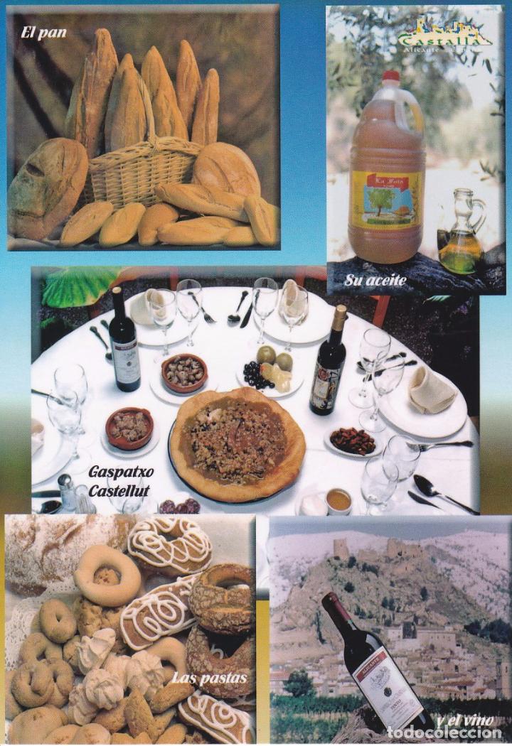 Postcards: POSTAL GASTRONOMIA TIPICA. CASTALLA. ALICANTE