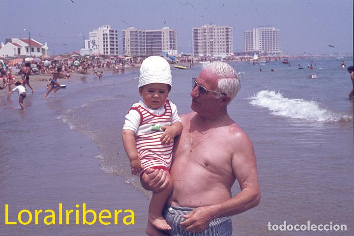 Postcards: DIAPOSITIVA ESPA&Ntilde;A CASTELL&Oacute;N OROPESA DEL MAR PLAYA 1978 PERUTZ 35MM SLIDE SPAIN PHOTO FOTO