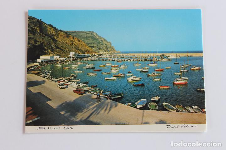 Postcards: POSTAL JAVEA, PUERTO, DURA VELASCO, 1977