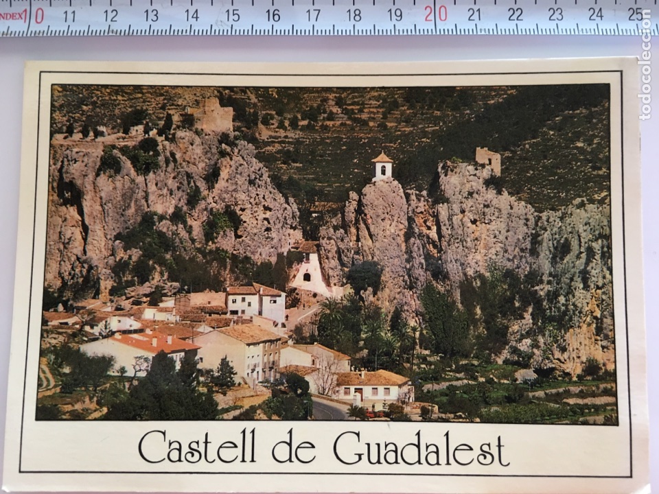 Cartes Postales: Postal. CASTELL DE GUADALEST (Alicante). Hnos. GALIANA. H. 1960