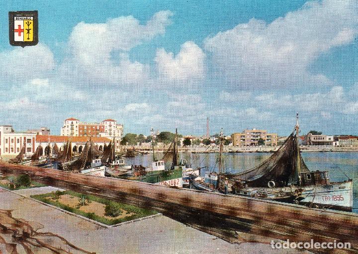 Postkarten: BENICARLO - CASTELLON - VISTA PARCIAL DEL PUERTO N&ordm; 6