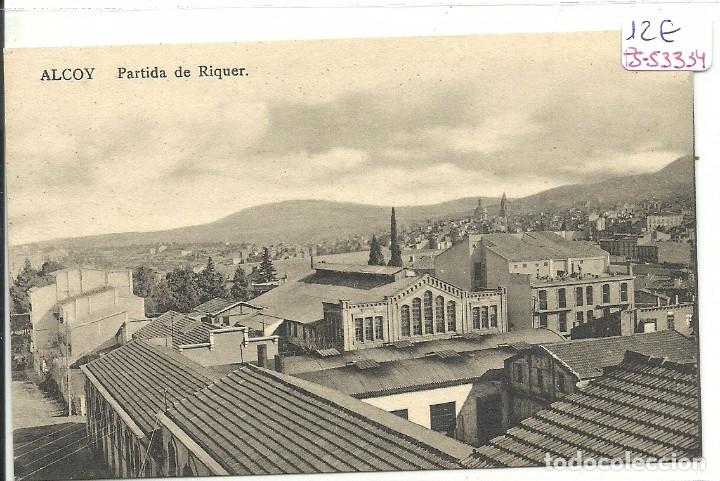 Postais: (PS-53334)POSTAL DE ALCOY-PARTIDA DE RIQUER