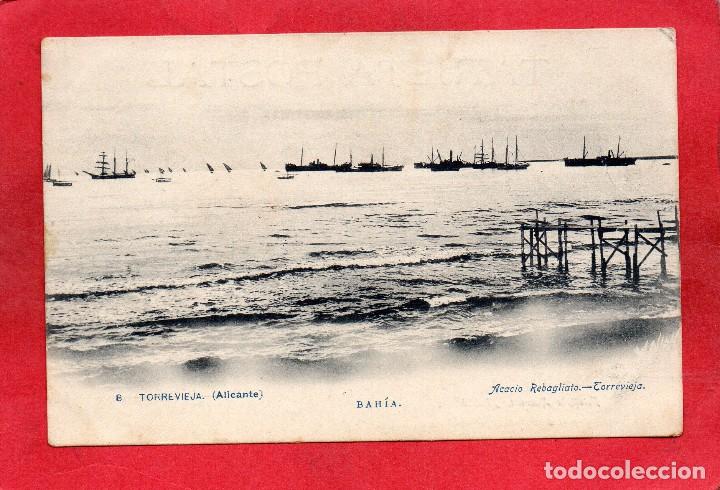 Postkarten: torrevieja. 8 bah&iacute;a. lacoste