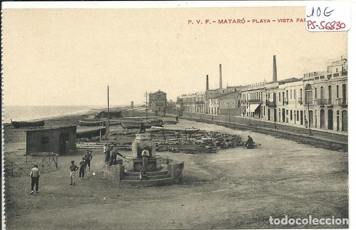 Postcards: (PS-56830)POSTAL DE MATARO-PLAYA VISTA PARCIAL