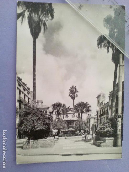 Cartes Postales: postal n&ordm; 38 castellon de la plana, plaza de la paz , escrita y circulada 1963