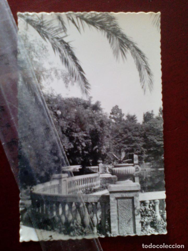Cartoline: postal fotografica n&ordm; 24 - castellon  - paseo ribalta un rincon del estanque - ed.artisticas
