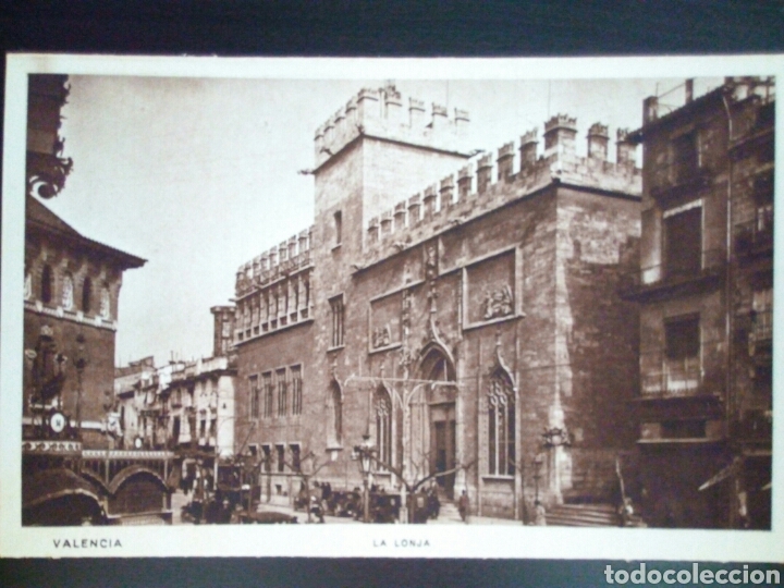 Postales: Postal de Valencia. La Lonja. - Foto 1