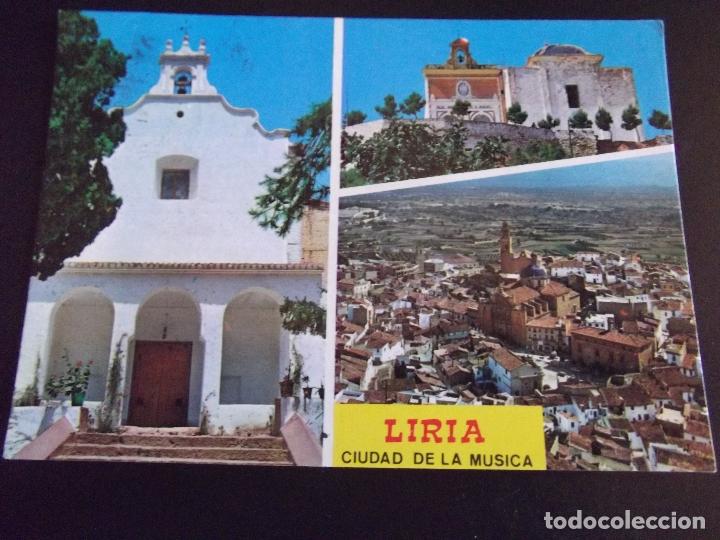 Postales: VALENCIA-V44- CIRCULADA-LIRIA-ERMITAS DE SAN MIGUEL Y SAN VICENTE-PANORAMICA