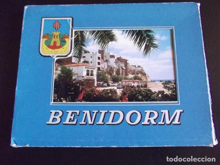 Cartes Postales: ALICANTE-V44- BENIDORM-A.SUBIRATS-10 POSTALES EN ACORDEON