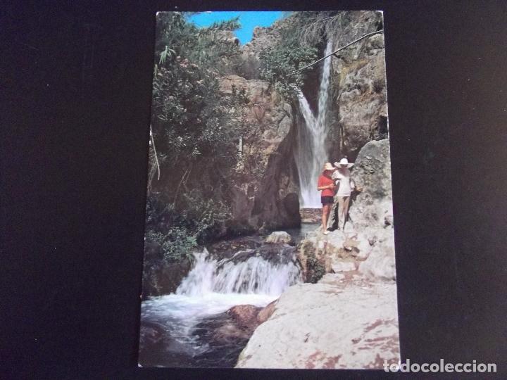 Cartes Postales: ALICANTE-V44- CIRCULADA-CALLOSA DE ENSARRIA-FUENTE DE ALGAR