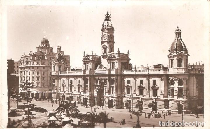 Postales: VALENCIA AYUNTAMIENTO 1933