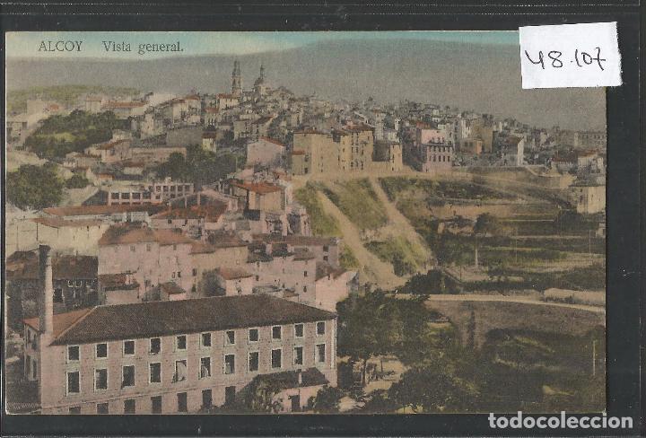 Postais: ALCOY - VISTA GENERAL - VER REVERSO - (48.107)