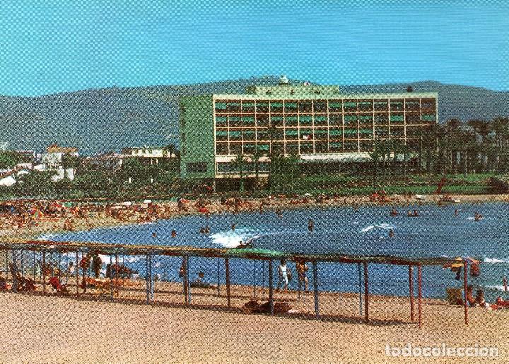 Postkarten: JAVEA ( ALICANTE ) PLAYA ARENAL Y PARADOR NACIONAL DE TURISMO