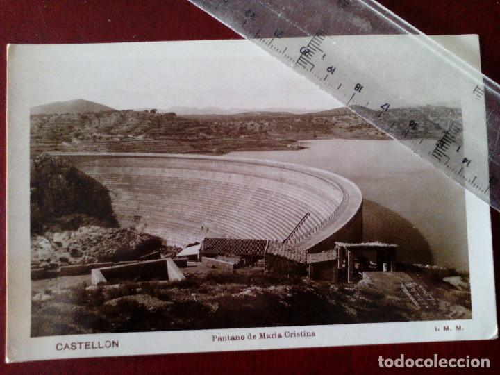 Cartoline: postal  - castellon  - pantano de maria cristina  - I.M.M.