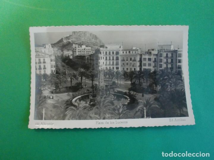 Postais: 121 ALICANTE PLAZA DE LOS LUCEROS ED. ARRIBAS