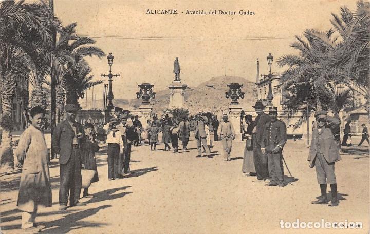Postkarten: ALICANTE.- AVENIDA DEL DOCTOR GADEA