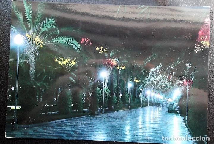 Postais: Alicante. 12 Explanada de Espa&ntilde;a. Aspecto nocturno. Garc&iacute;a Garrabella. Nueva