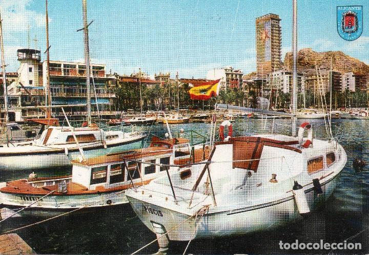 Postkarten: ALICANTE VISTA PARCIAL DESDE EL PUERTO