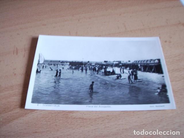 Postales: TORREVIEJA ( ALICANTE ) PLAYA DEL ACEQUION