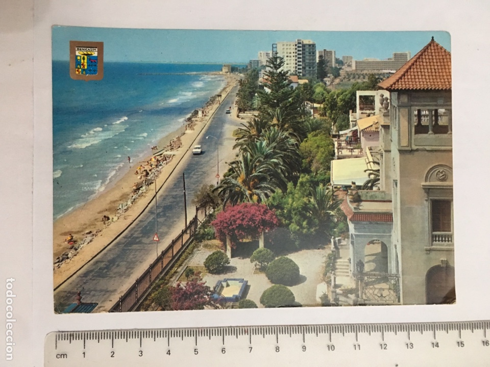 Cartes Postales: POSTAL. BENICASIM. CASTELL&Oacute;N. Playa de Las Villas. H. 1960?