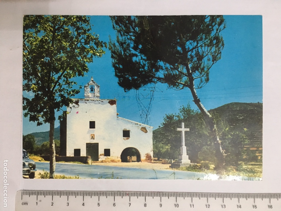 Cartes Postales: POSTAL. BORRIOL. CASTELL&Oacute;N. Ermita de S. Vicente. Edic. COMAS ALDEA. H. 1960?