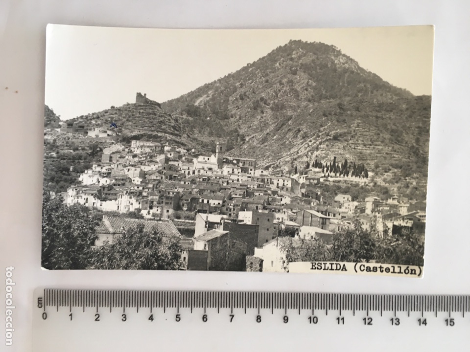 Postcards: POSTAL. ESLIDA CASTELL&Oacute;N. Vista panor&aacute;mica. Fotog. An&oacute;nimo. H. 1960?