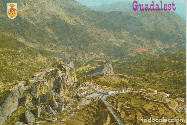 Postkarten: (19) CASTELL DE GUADALEST. ALICANTE. VISTA AEREA ... SIN CIRCULAR