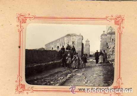 Postcards: FOTOGRAFIA ORIGINAL MEDIDAS, ( S&Oacute;LO FOTO) 9 X 6 CM. Alicante. Entrada al Castillo de Santa Barbara.
