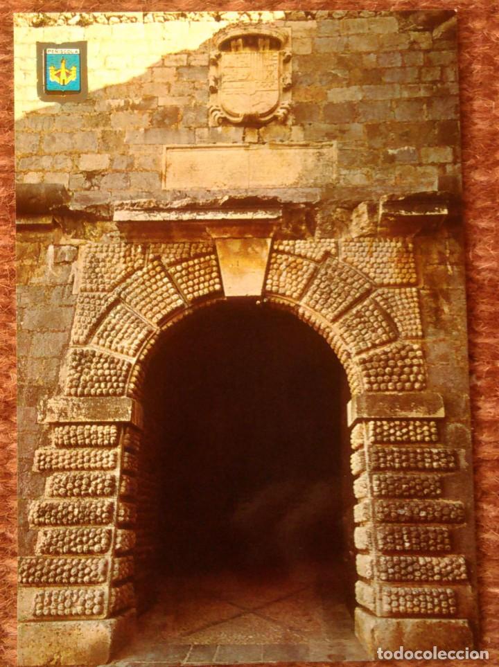 Postales: PE&Ntilde;ISCOLA - PUERTA DE FELIPE II