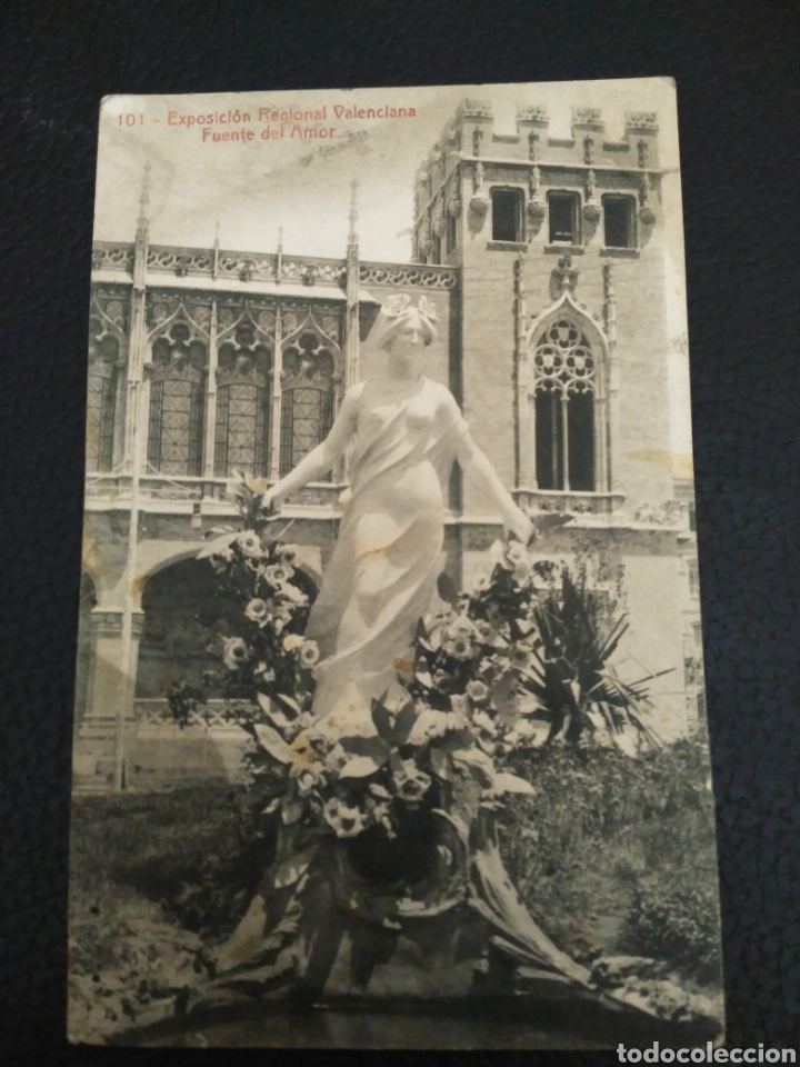 Postkarten: Fototipia Thomas, postal 101 Exposici&oacute;n Regional Valenciana Fuente del amor