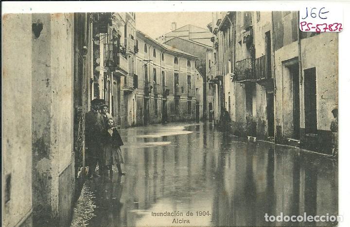 Postales: (PS-57837)POSTAL DE ALCIRA-INUNDACION DE 1904
