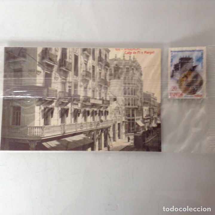 Postcards: Postal y sello Diario Levante n.85