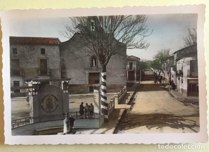 Cartes Postales: NOVELDA- ALICANTE-  TARJETA POSTAL-   PLAZA DE SAN ROQUE Y ERMITA