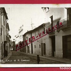 Postales: POSTAL VALENCIA , ALBERIQUE , CALLE DE G. COMENGE , FOTOGRAFICA , ORIGINAL , P247. Lote 138784482