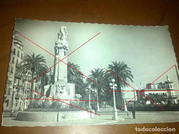 Postkarten: ALICANTE - ANTIGUO CLUB DE REGATAS - MONUMENTO CANALEJAS