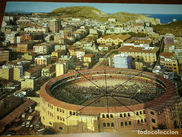 Postkarten: ANTIGUA PLAZA DE TOROS DE ALICANTE- VISTA A&Eacute;REA