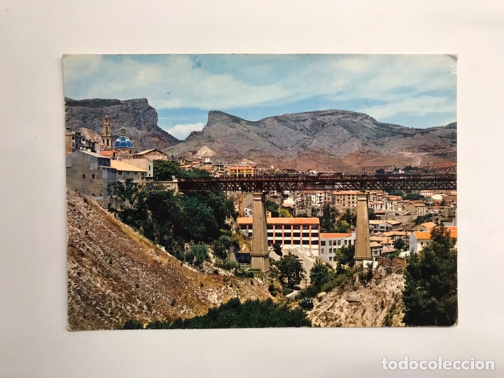 Postais: ALCOY (Alicante) Postal No.8, Viaducto de Canalejas. Edita: Garcia Garrabella (a.1964)