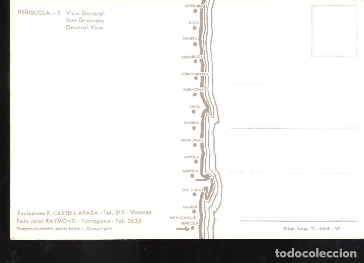 Postales: Pe&ntilde;&iacute;scola. Castell&oacute;n. - Foto 2