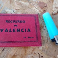 Postales: RECUERDO DE VALENCIA. 14 VISTAS. JDP. DESPLEGABLE