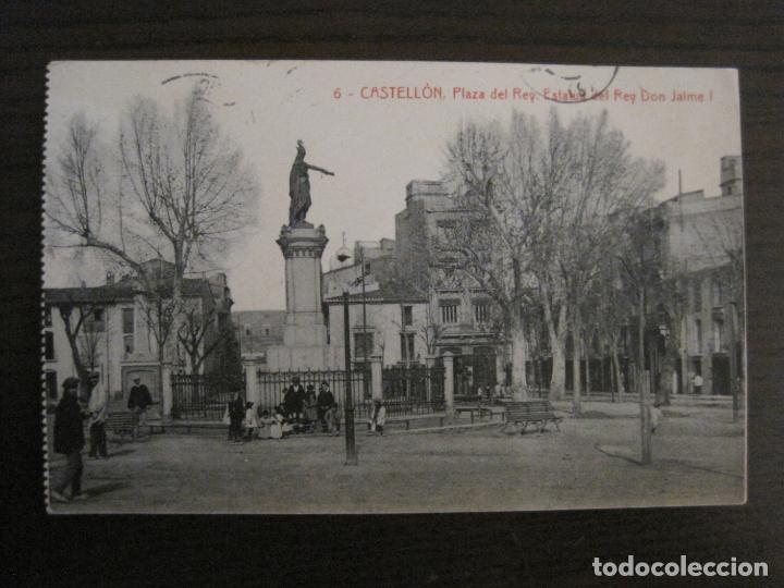 Postkarten: CASTELLON-PLAZA DEL REY-6-THOMAS-POSTAL ANTIGUA-(56.740)