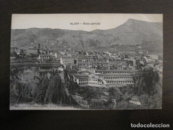 Postkarten: ALCOY-VISTA PARCIAL-POSTAL ANTIGUA-(56.784)
