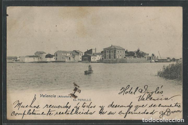 Postkarten: VALENCIA-EL PERELLO-FOT&middot; LACOSTE-REVERSO SIN DIVIDIR-POSTAL ANTIGUA-(56.902)