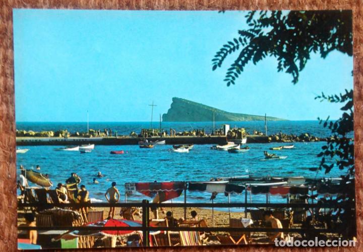 Postales: BENIDORM - PUERTO E ISLA - Foto 1