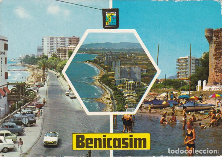 Postais: benicasim, las villas, paseo, castellon