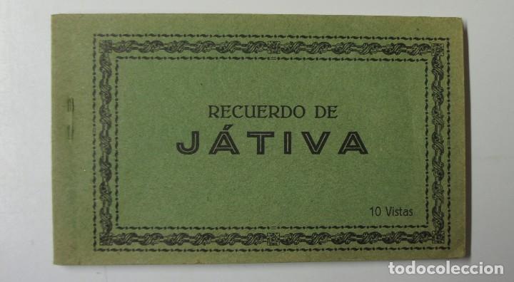 Postales: BLOCK DE 10 POSTALES DE RECUERDO DE JATIVA .