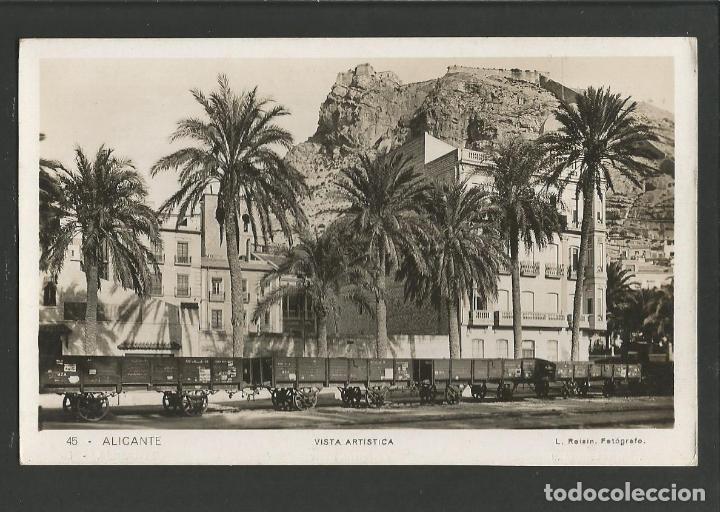 Postkarten: ALICANTE-FERROCARRIL-FOTOGRAFICA ROISIN-POSTAL ANTIGUA-(57.336)