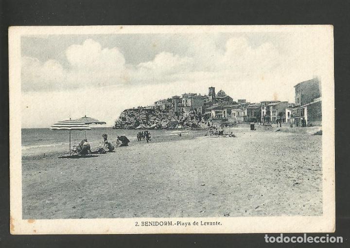 Postkarten: BENIDORM-PLAYA DE LEVANTE-2-ROISIN-POSTAL ANTIGUA-(57.339)